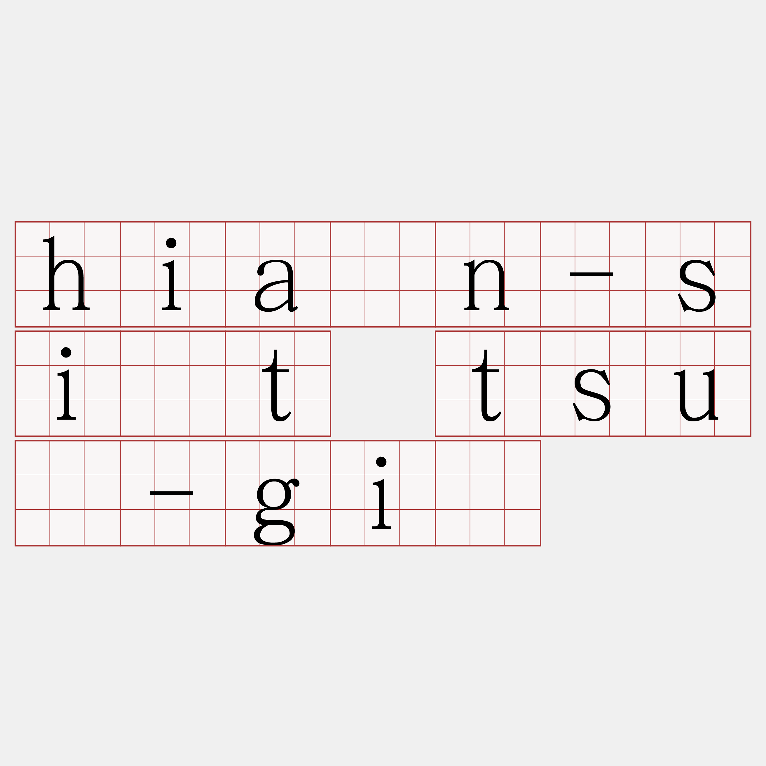 hiān-si̍t tsú-gī